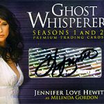 海外ドラマ　Ghost Whisperer ジェニファー・ラブ・ヒューイット　直筆サインカード