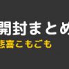 2011年総括 人気があった開封結果  ベスト１０