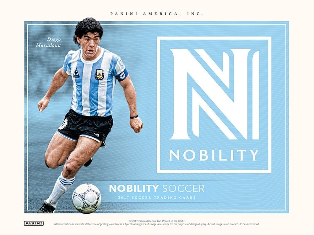 Panini Nobility Soccer 2017は今年いちばんのおすすめ！