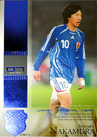 2007 サッカー日本代表SE　ブルーパラレル　中村俊輔