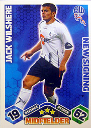 topps Match Attax 09/10 Extra #ウィルシャー
