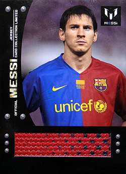 ICONS Messi official card limited Event-worn Jersey