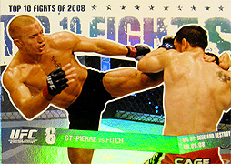 topps UFC Round1 Top 10 Fights of 2008