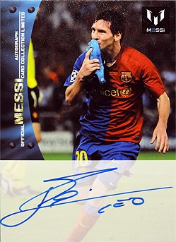 2013 ICONS MESSI メッシ カード 連番 PSA9