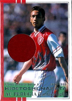 Panini HIDETOSHI NAKATA Primo anno in SerieA 98/99